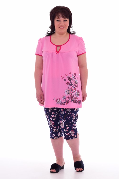Пижама женская 1-143б (розовый)