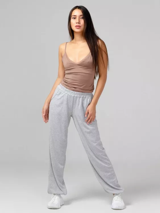 Султанки трикотажные 4098 серый