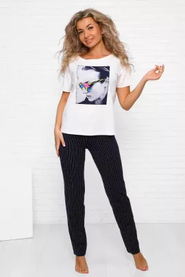 Костюм женский с брюками 527861