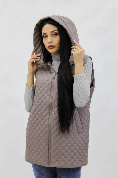 Демисезонный женский жилет 78567