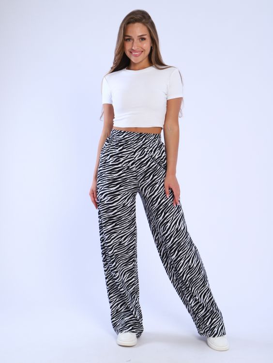 Брюки женские 8-044б (зебра)