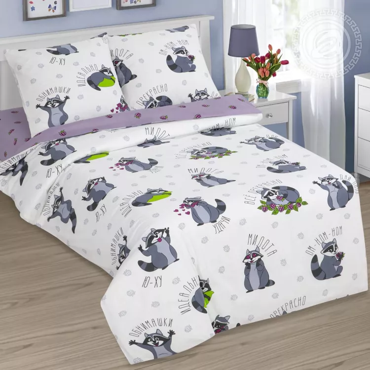 Постельное белье Енотики