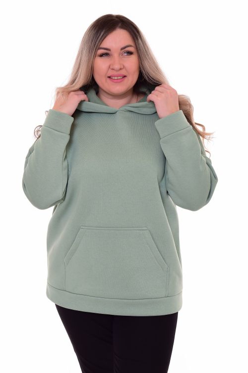 Толстовка женская 6-193д (мята)