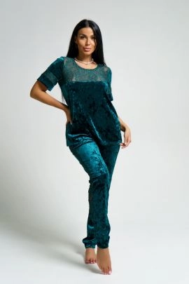 Костюм женский Маргарита (изумруд)