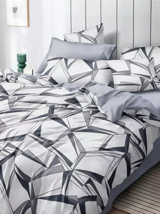 Постельное белье поплин эксклюзив на молнии - Мартин