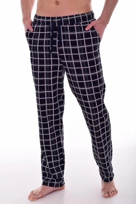 Брюки мужские 9-172г (черный+зеленый)