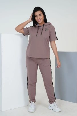 Костюм женский "Фантастика" кофе