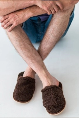 Тапочки домашние меховые С-6НШ/Тверь(м)-МР