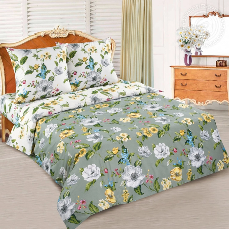 Комплект постельного белья (КПБ) Жаклин поплин 70*70 последний размер