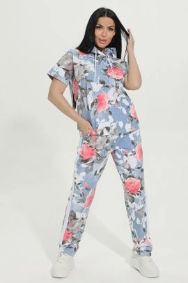 Костюм женский "Тиена" голубой