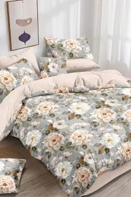 Постельное белье поплин эксклюзив на молнии - Джудит