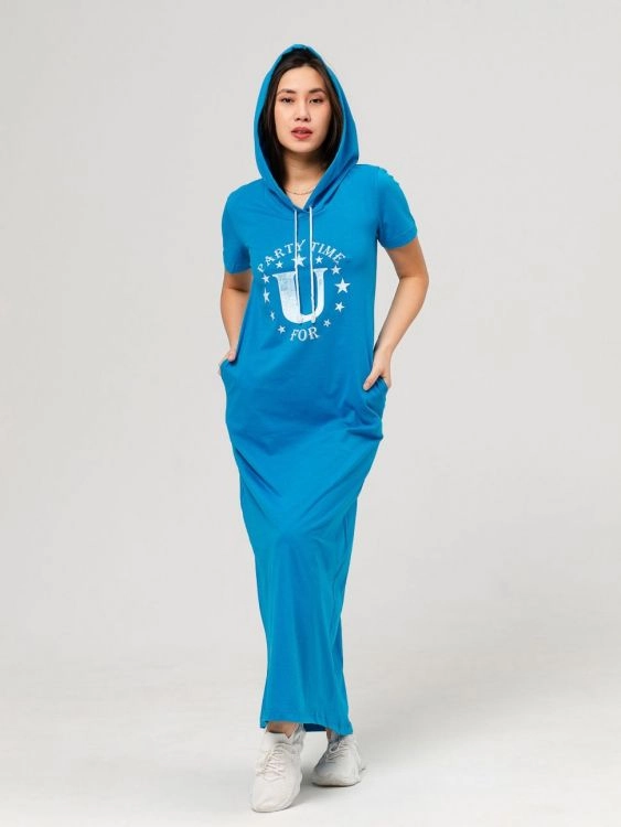 Платье Денс голубой последний размер