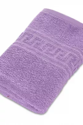 Полотенце махровое гладкокрашенное - Насыщенная сирень