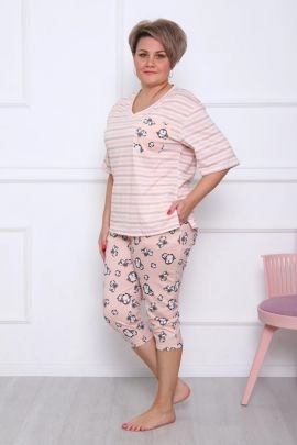 Костюм Пингвины-Бежевый