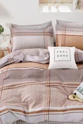 Шотландия КПБ сатин с простыней на резинке