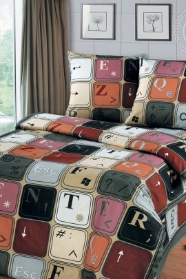Постельное белье Клавиатура 100 100
