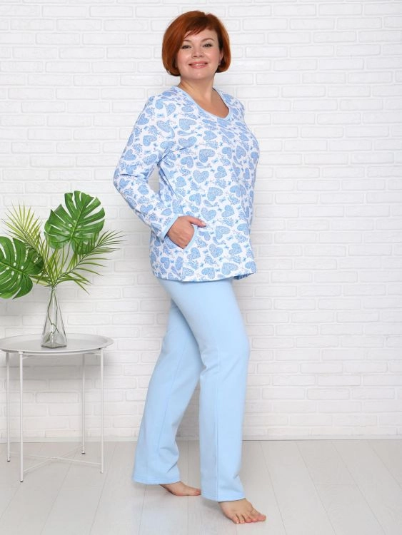 Пижама 150 П (голубой)