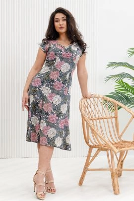 Платье 3182 зеленый последний размер