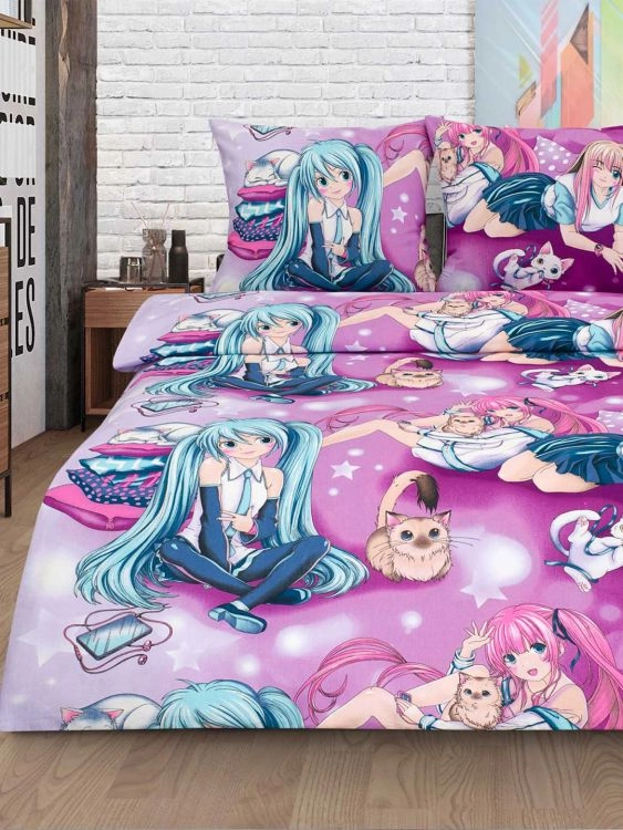 Постельное белье - Аниме