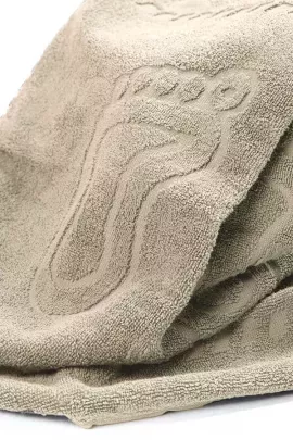 Полотенце махровое - Ножки, цвет бежевый