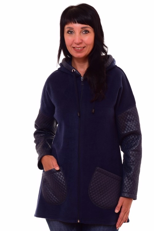 Толстовка женская 6-148б (синий)