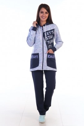 Костюм женский Белек (индиго)