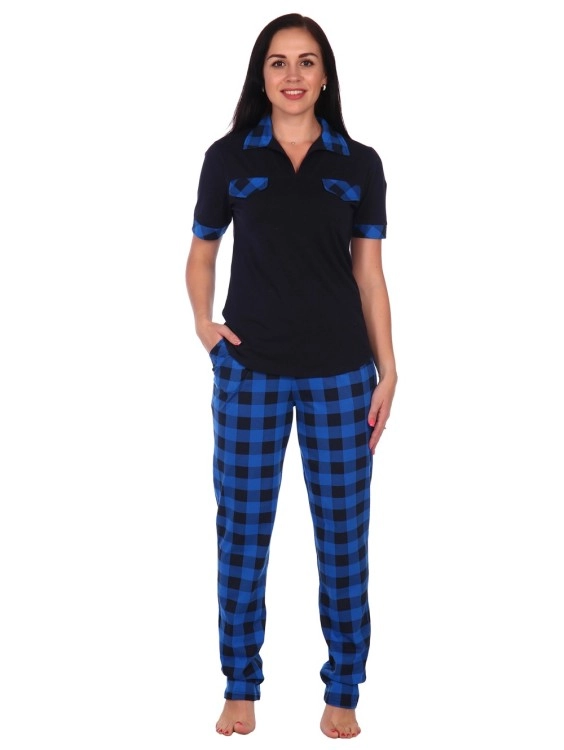 Костюм "Мишель" синий