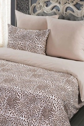 Пододеяльник трикотажный на молнии Леопард 263 200х215 263
