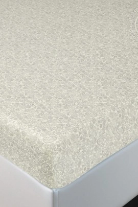 Простыня на резинке "Ажур кремовый" 256 200х200х20 256