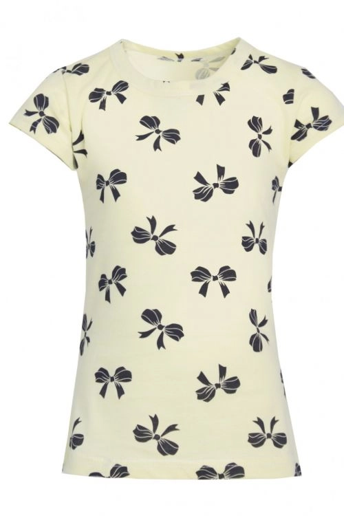 Футболка детская Бантик желтый последний размер