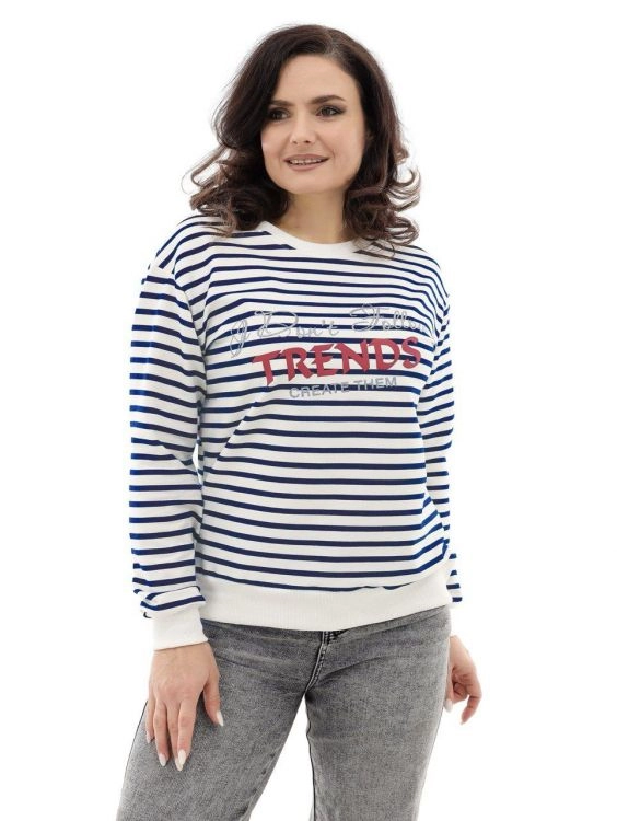 Свитшот 88523 темно-синий последний размер