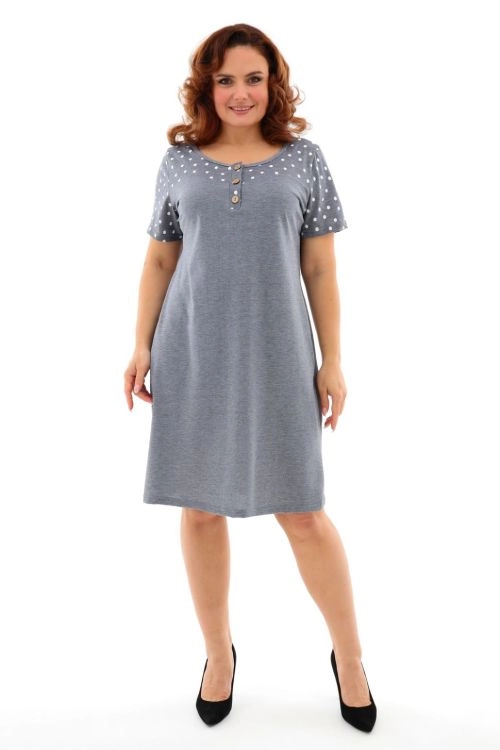 Туника 179 серый последний размер