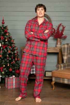 Пижама мужская AW20MW321A Saint-Moritz красный последний размер