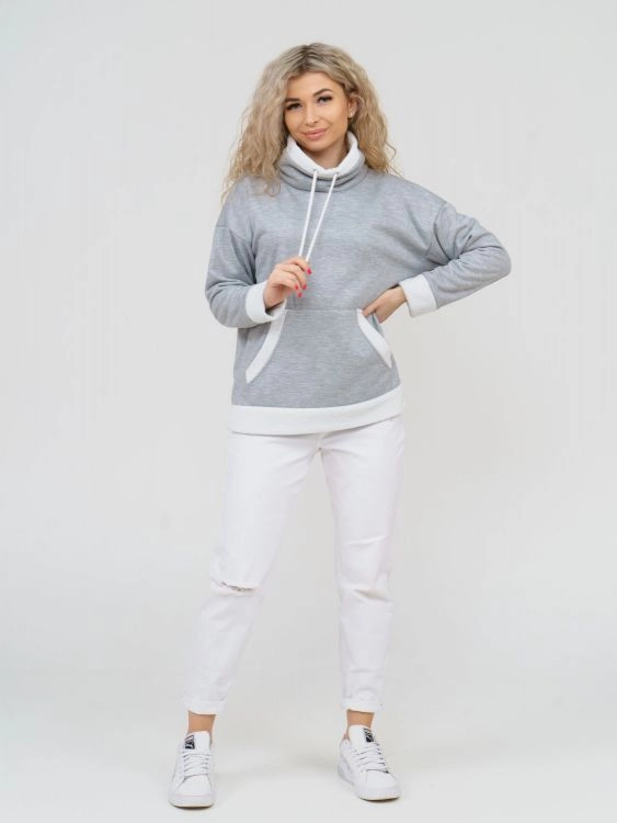  Толстовка женская Мобис (серый)