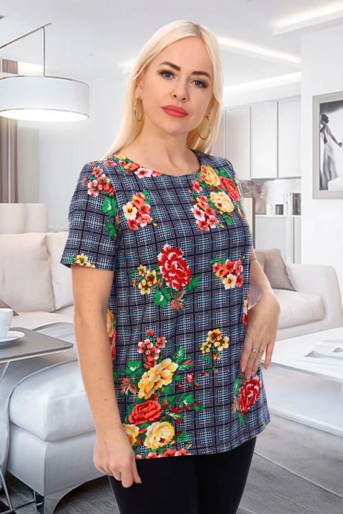 Футболка 1343 ассорт. последний размер