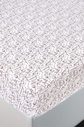 Простыня на резинке "Эспрессо светлый" 256 200х200х20 256