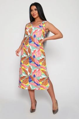 Сарафан Анжелика коралловый последний размер