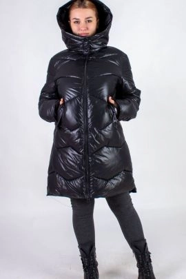 Куртка 811 зимняя черный последний размер