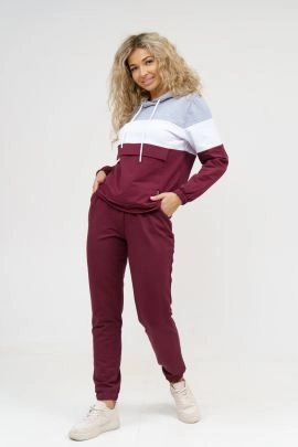 Костюм спортивный Кардио (бордо)