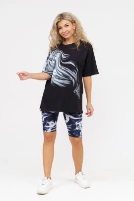 Костюм Молния (черный-черный)