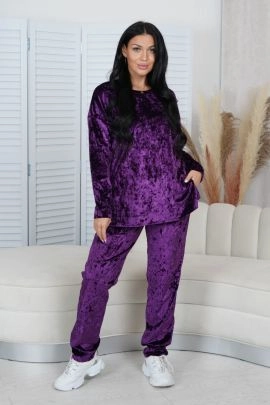 Грация костюм женский (баклажан)