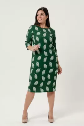 Платье 20656 зеленый последний размер