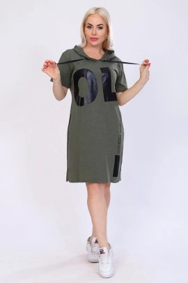 Туника 65004 хаки последний размер