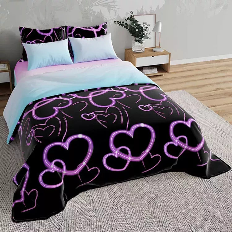 Постельное белье - Неоновые Сердца