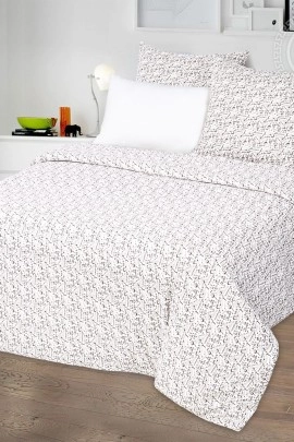 Пододеяльник трикотажный на молнии Эспрессо светлый 263 200х215 263