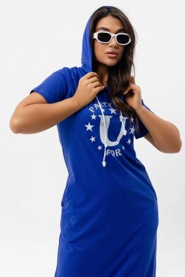 Платье Денс (василек)