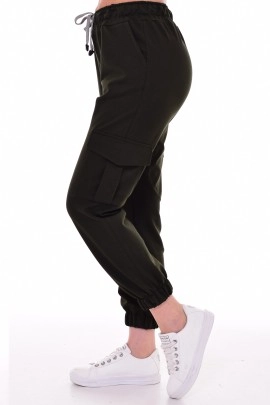 *Брюки женские Ф-8-02г (темно-зеленый)