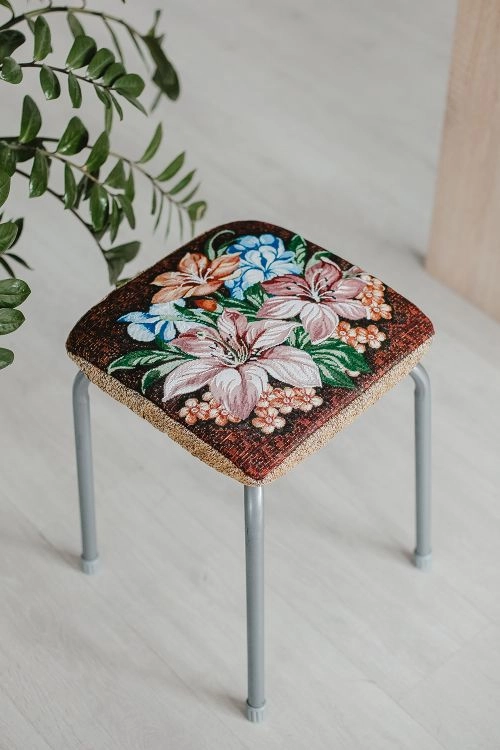 Сидушка на табурет квадратная 32х32