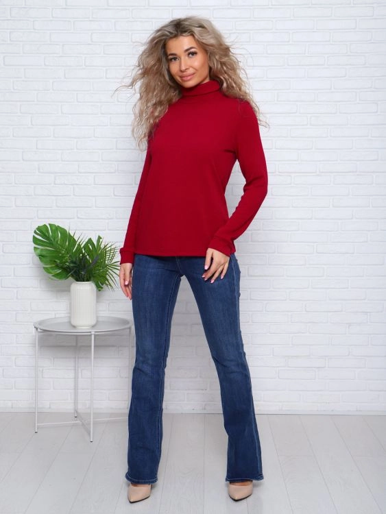 Водолазка Моника (бордовый)