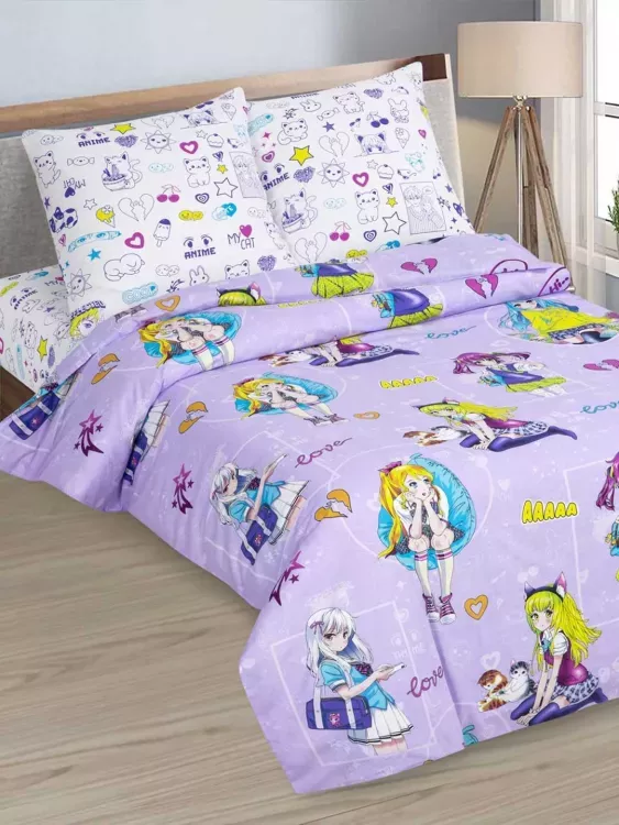 Постельное белье - Аниме